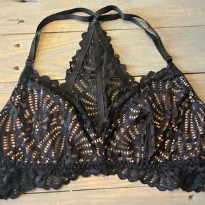 Youmita Black Lace Bralette